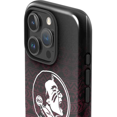 Florida State University Pattern Jersey iPhone 16 Pro Max Impact Case